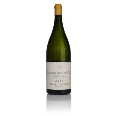 View full screen - View 1 of Lot 224. Bienvenues Bâtard Montrachet 2007 Domaine Henri Boillot (1 DM).