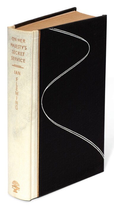 View full screen - View 1 of Lot 109. IAN FLEMING | On Her Majesty's Secret Service, 1963, special edition signed.