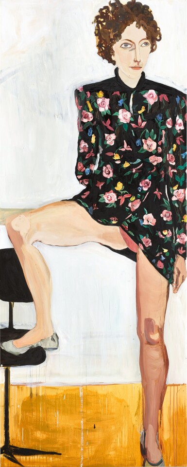 View full screen - View 1 of Lot 5882. Chantal Joffe 香塔爾 · 佐夫 | Rose 羅絲.
