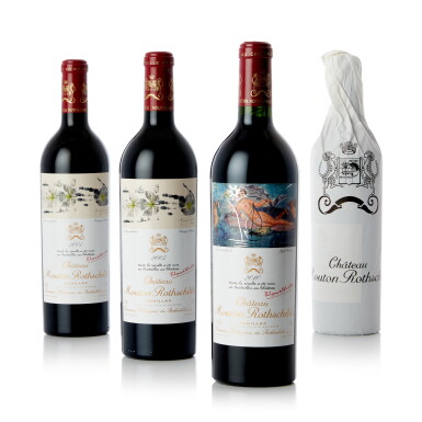 View full screen - View 1 of Lot 6549. Château Mouton Rothschild 2005 (12 BT).