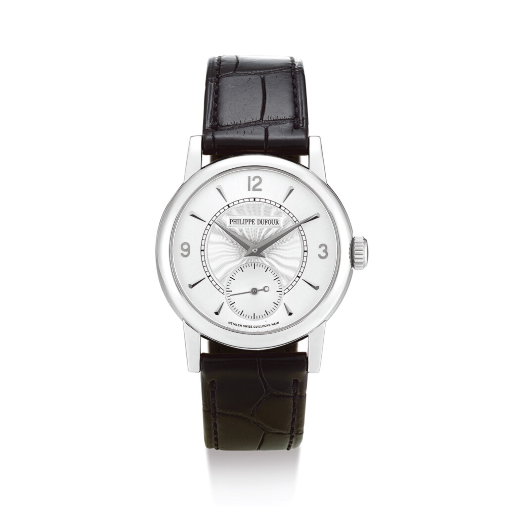 View full screen - View 1 of Lot 2293. PHILIPPE DUFOUR | SIMPLICITY A WHITE GOLD WRISTWATCH, MADE IN 2011 " | Simplicity 白金腕錶,機芯編號167,2011年製".