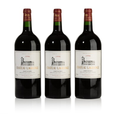 View full screen - View 1 of Lot 331. Château Lagrange (St. Julien) 1996 (3 DM).