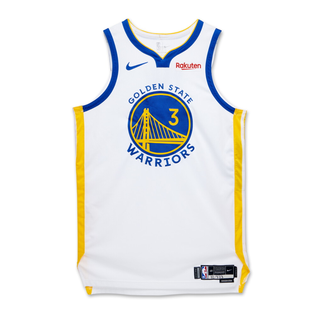 View full screen - View 1 of Lot 115. Chris Paul Golden State Warriors 2023-2024 Game Worn Association Edition Jersey.