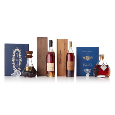 View full screen - View 1 of Lot 6814. Various Cognac Mixed Lot (1 BT75, 3 BT70).
