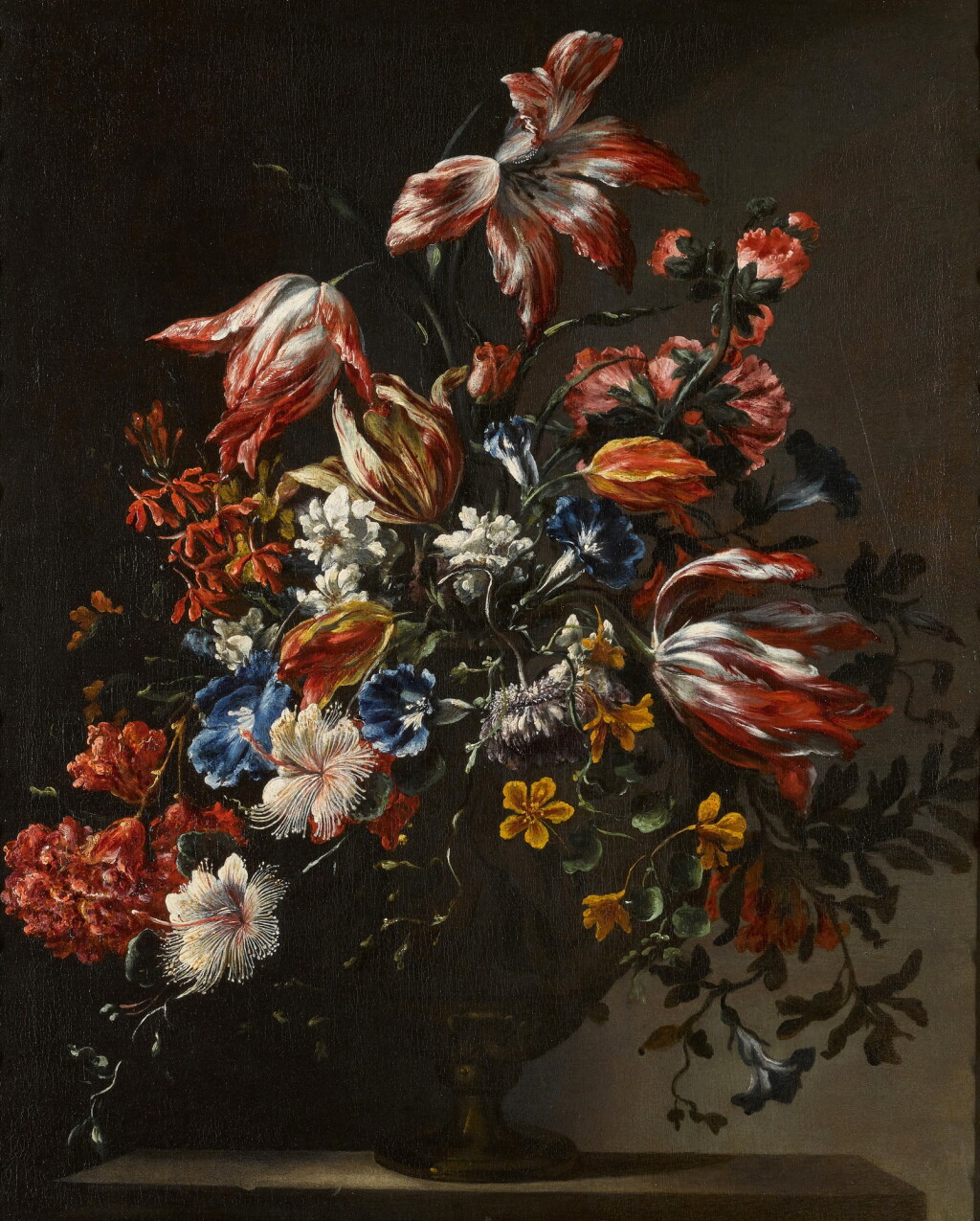 View full screen - View 1 of Lot 165. Still life of flowers in a vase.