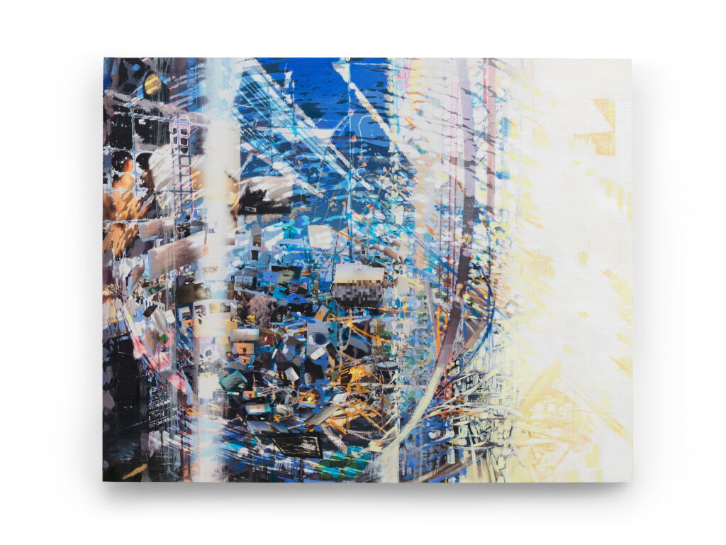 View full screen - View 1 of Lot 365. Afterimage, Planetarium Interior (Painting in its Archive).