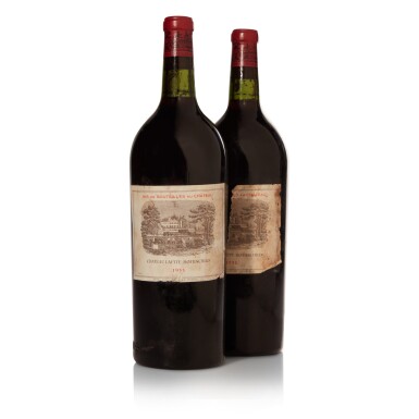 View full screen - View 1 of Lot 7. Château Lafite 1953 (2 MAG).