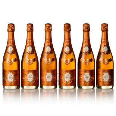 View full screen - View 1 of Lot 154. Louis Roederer, Cristal Brut Rosé 1988 (6 BT).