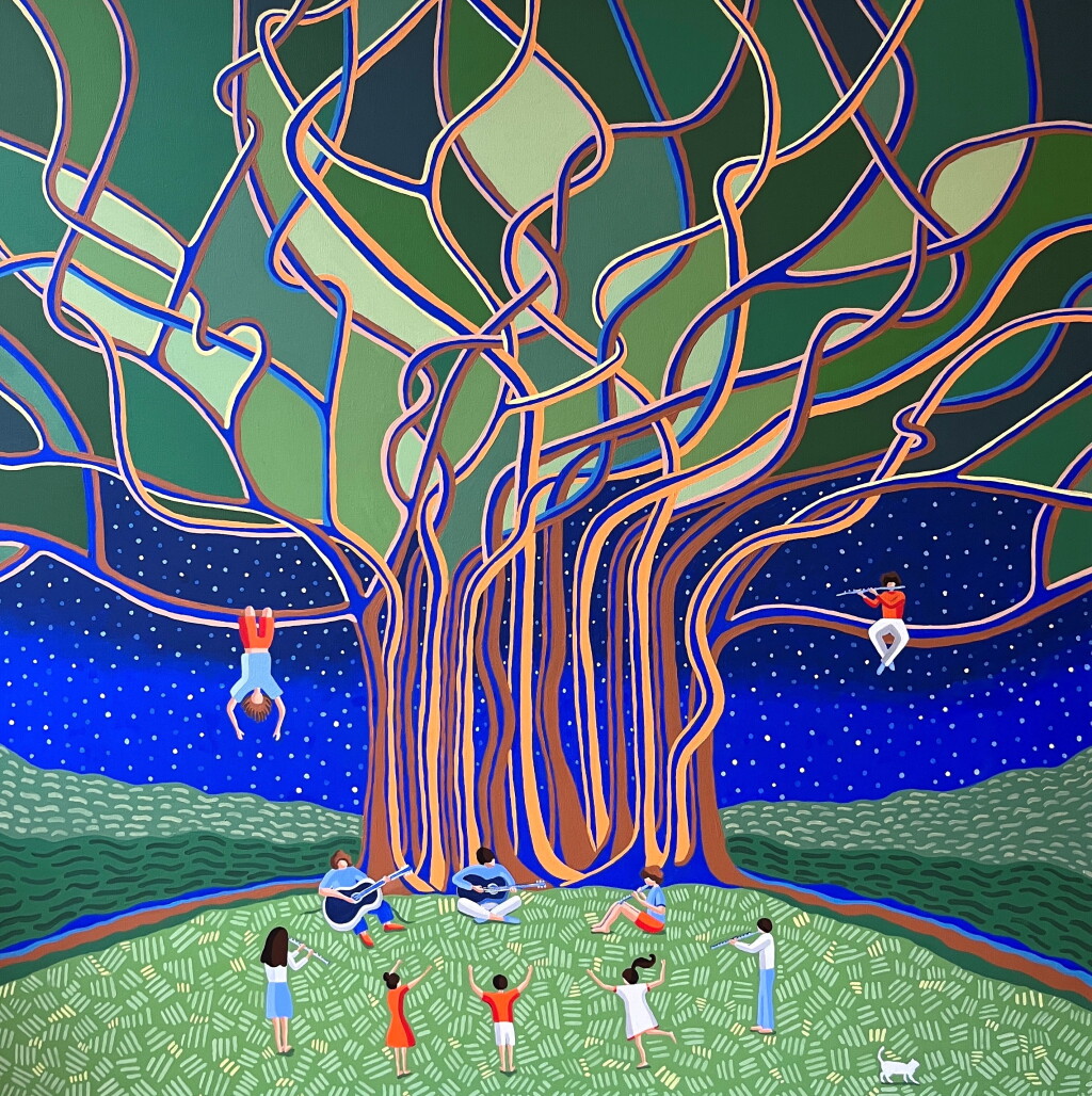 View full screen - View 1 of Lot 34. Banyan's Sacred Song.