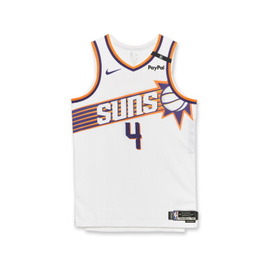 View full screen - View 1 of Lot 161. Oso Ighodaro ‘Christmas Day’ Phoenix Suns 2024-2025 Game Issued Association Edition Jersey | Probable Wear.