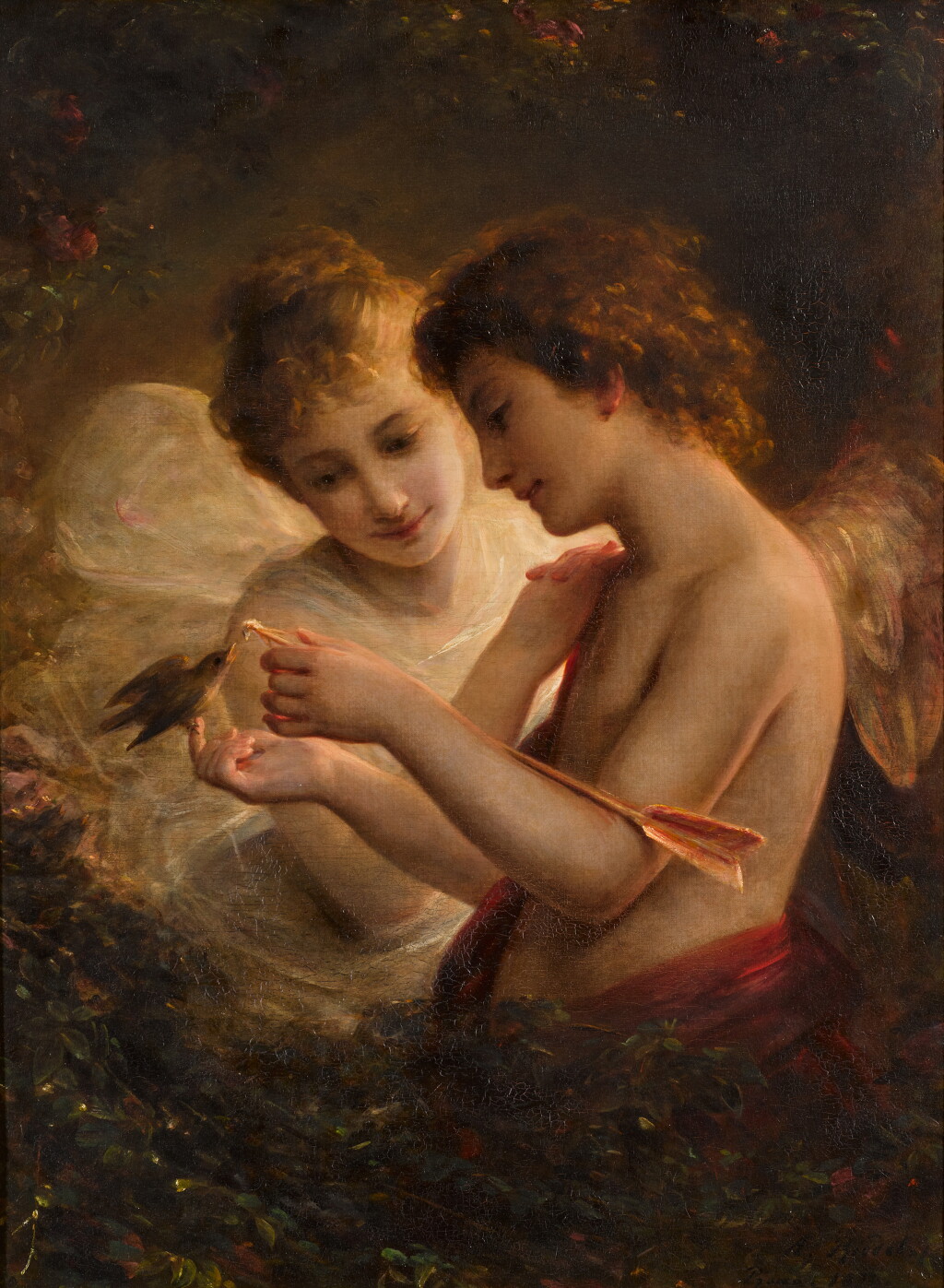 Voir en plein écran - Voir 1 du lot 263. Cupid and Psyche.