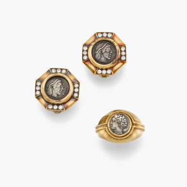 View full screen - View 1 of Lot 148. Group of Jewels, 'Monete' .