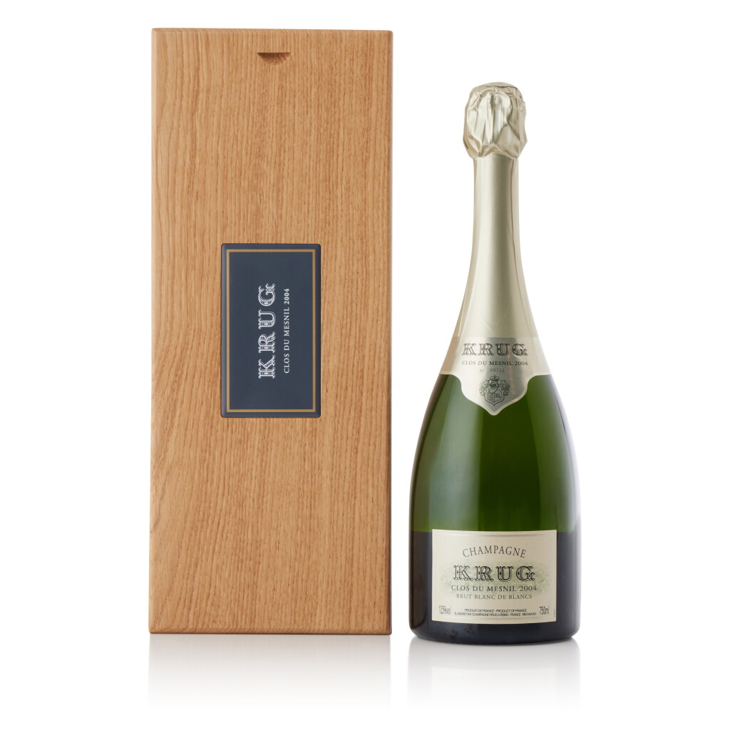 View full screen - View 1 of Lot 7609. Krug, Clos du Mesnil 2004 (3 BT).