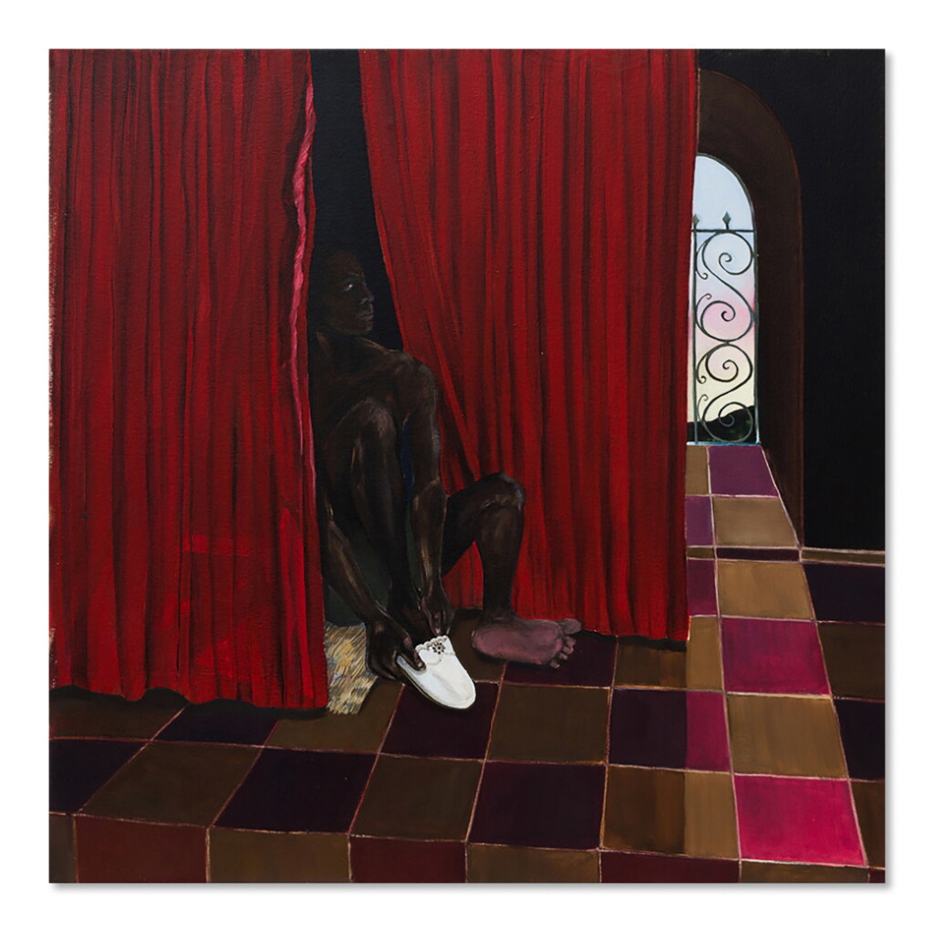 View full screen - View 1 of Lot 503. Sankofa - Figura Com Alpargata.