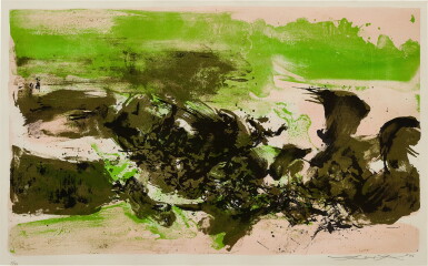 View full screen - View 1 of Lot 502. Zao Wou-Ki 趙無極 | À la gloire de l'image et art poétique 詩畫之禮讚.