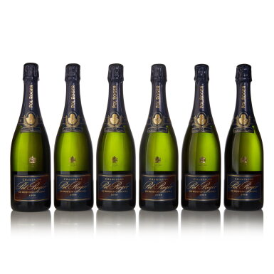 View full screen - View 1 of Lot 598. Pol Roger, Cuvée Sir Winston Churchill 2008 (6 BT).