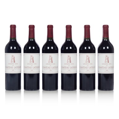 View full screen - View 1 of Lot 24. Château Latour 2008 (6 BT).