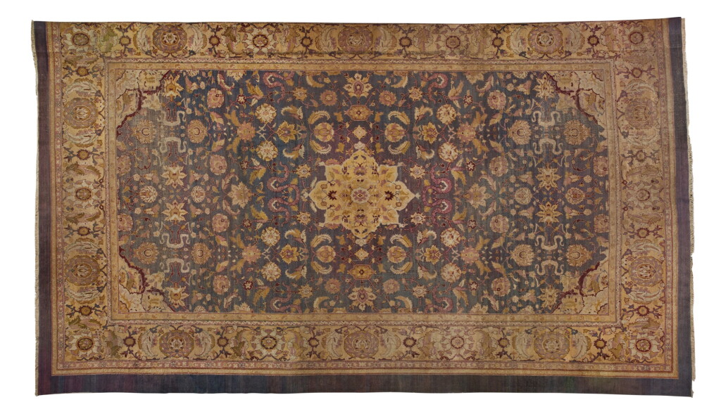 View full screen - View 1 of Lot 192. An Amritsar carpet, North India, circa 1870.