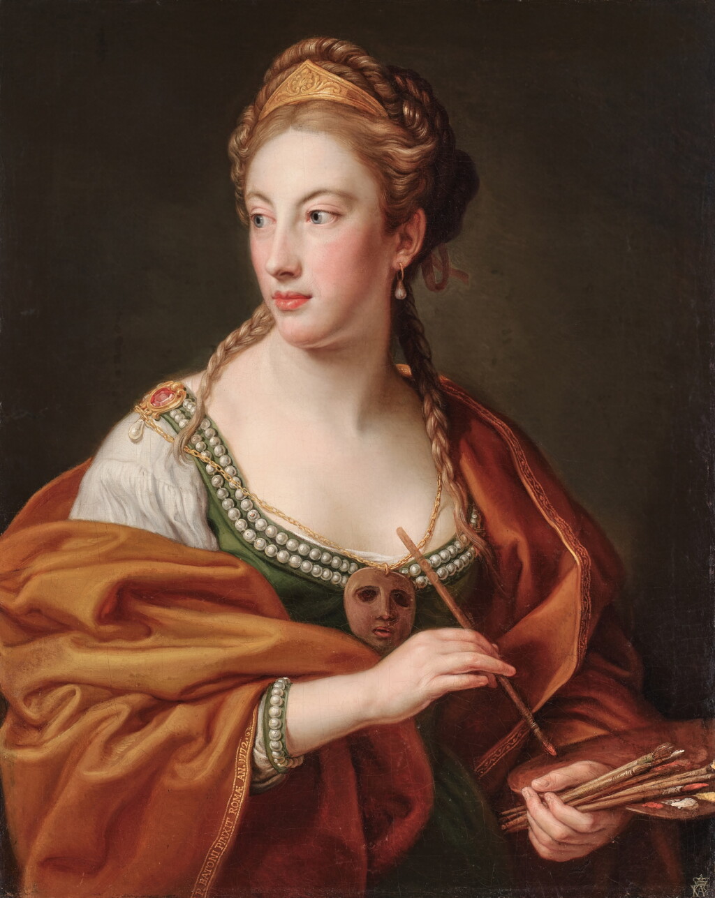 View full screen - View 1 of Lot 15. Allegory of Painting.