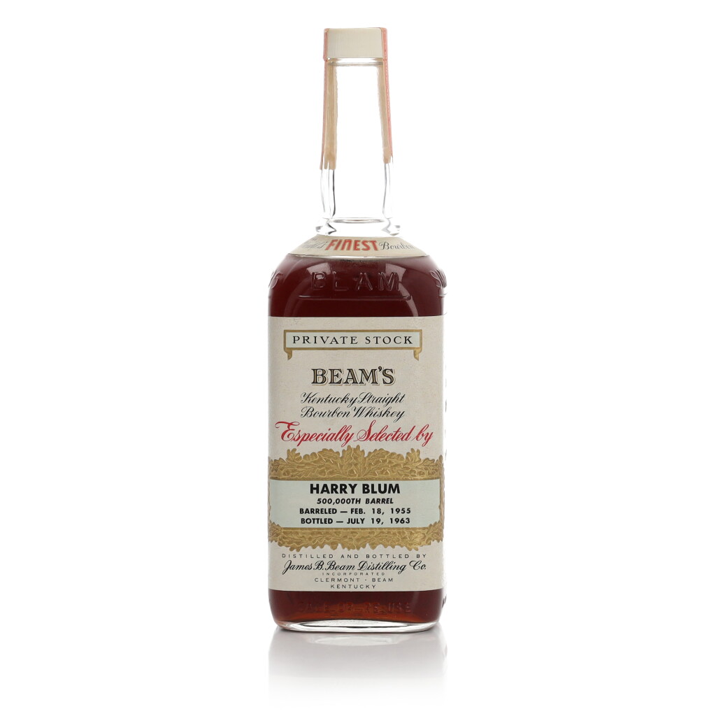 View full screen - View 1 of Lot 240. Beam's Private Stock 8 Year Old 109 Proof 1955 (1 Bottle 4/5 Quart).