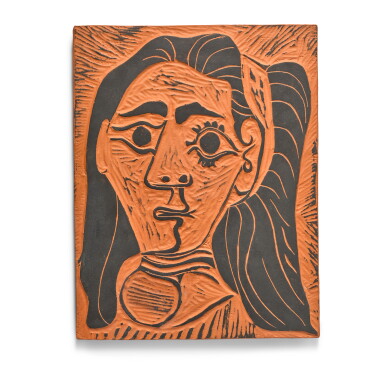 View full screen - View 1 of Lot 948. Femme aux cheveux flous (A. R. 520).