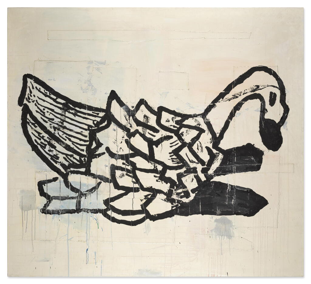 View full screen - View 1 of Lot 300. Untitled (Pinecone Swan).