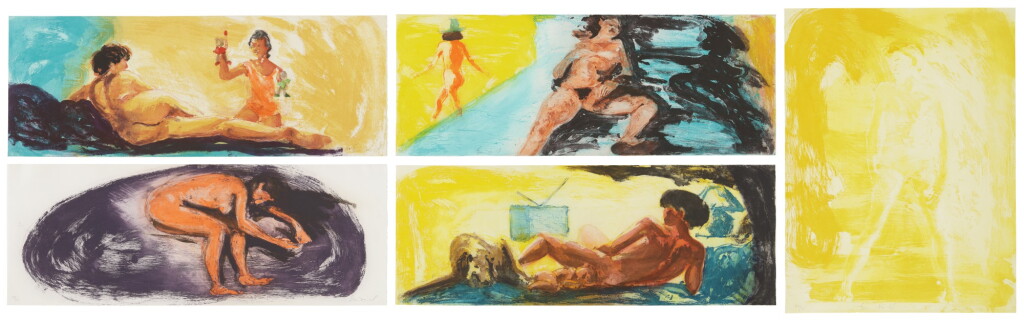 View full screen - View 1 of Lot 41. ERIC FISCHL | FLOATING ISLANDS .