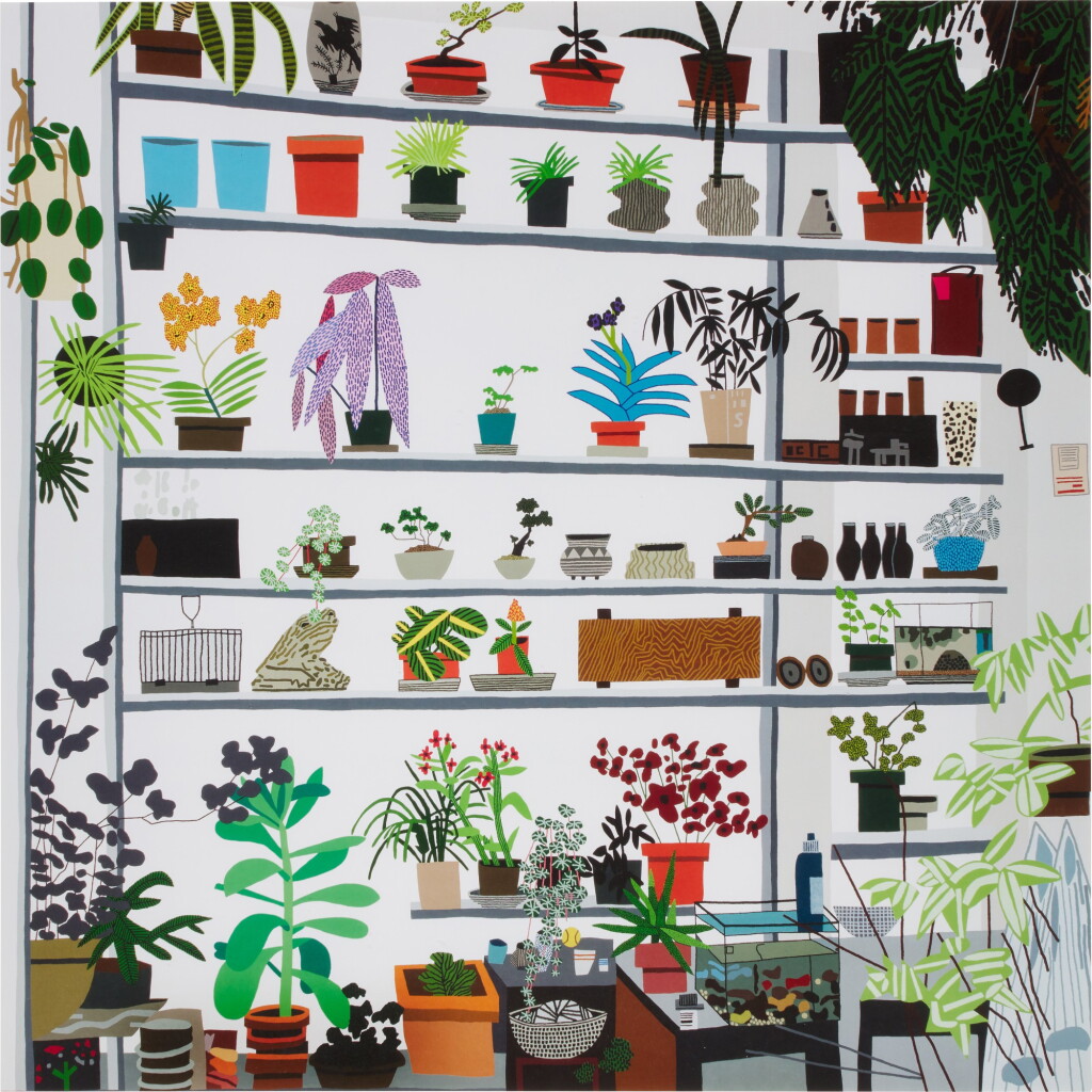 View full screen - View 1 of Lot 96. Large Shelf Still Life.