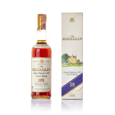 View full screen - View 1 of Lot 8114. The Macallan 18 Year Old 43.0 abv 1978 (1 BT70).