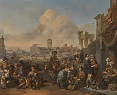 View full screen - View 1 of Lot 162. Rome, a view of the Campo Vaccino.