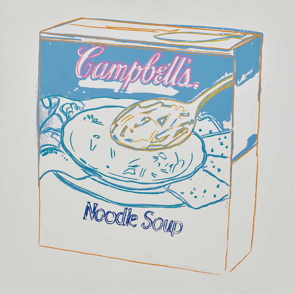 View full screen - View 1 of Lot 56. Campbell's Noodle Soup Box.