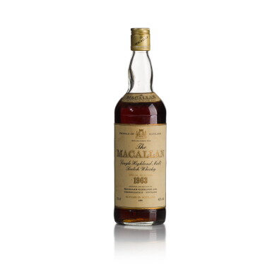 View full screen - View 1 of Lot 43. The Macallan Special Selection 43.0 abv 1963 (1 BT75).