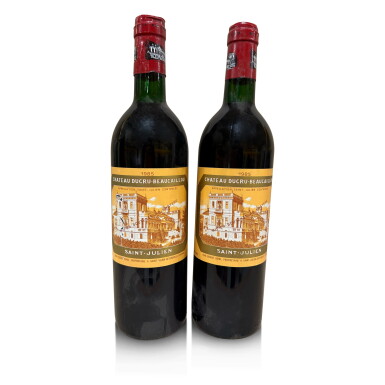 View full screen - View 1 of Lot 467. Château Ducru Beaucaillou 1980 and 1985 (4 BT).