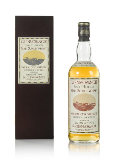 View full screen - View 1 of Lot 31. Glenmorangie Concorde Commemorative Bottling 60.8 abv 1976 .