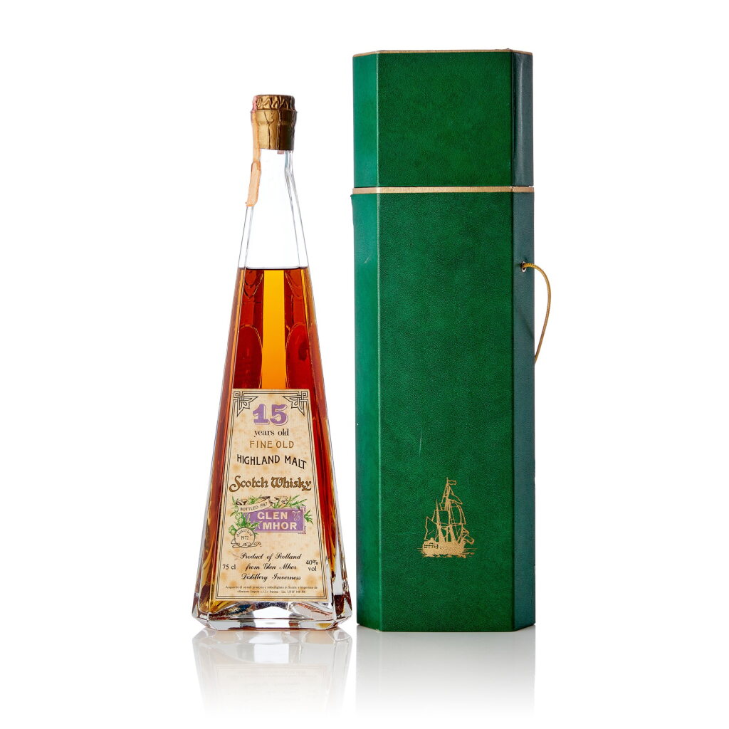 View full screen - View 1 of Lot 1141. Glen Mhor 15 Year Old Sestante 40.0 abv 1972 (1 BT70).