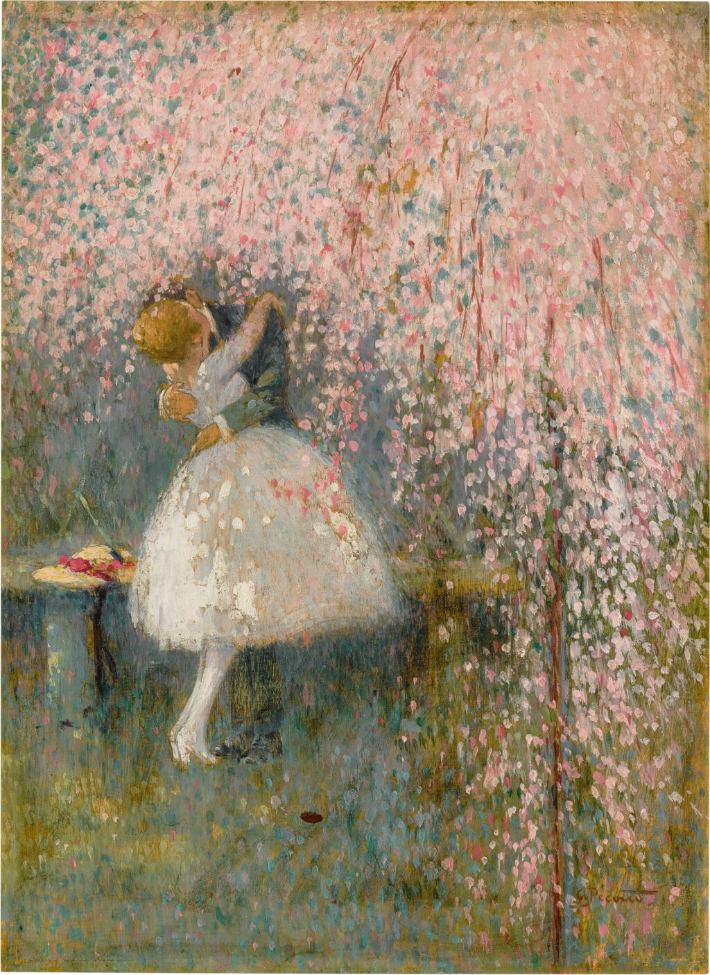 View full screen - View 1 of Lot 127. GEORGES PICARD | SOUS L'ARBRE ROSE.