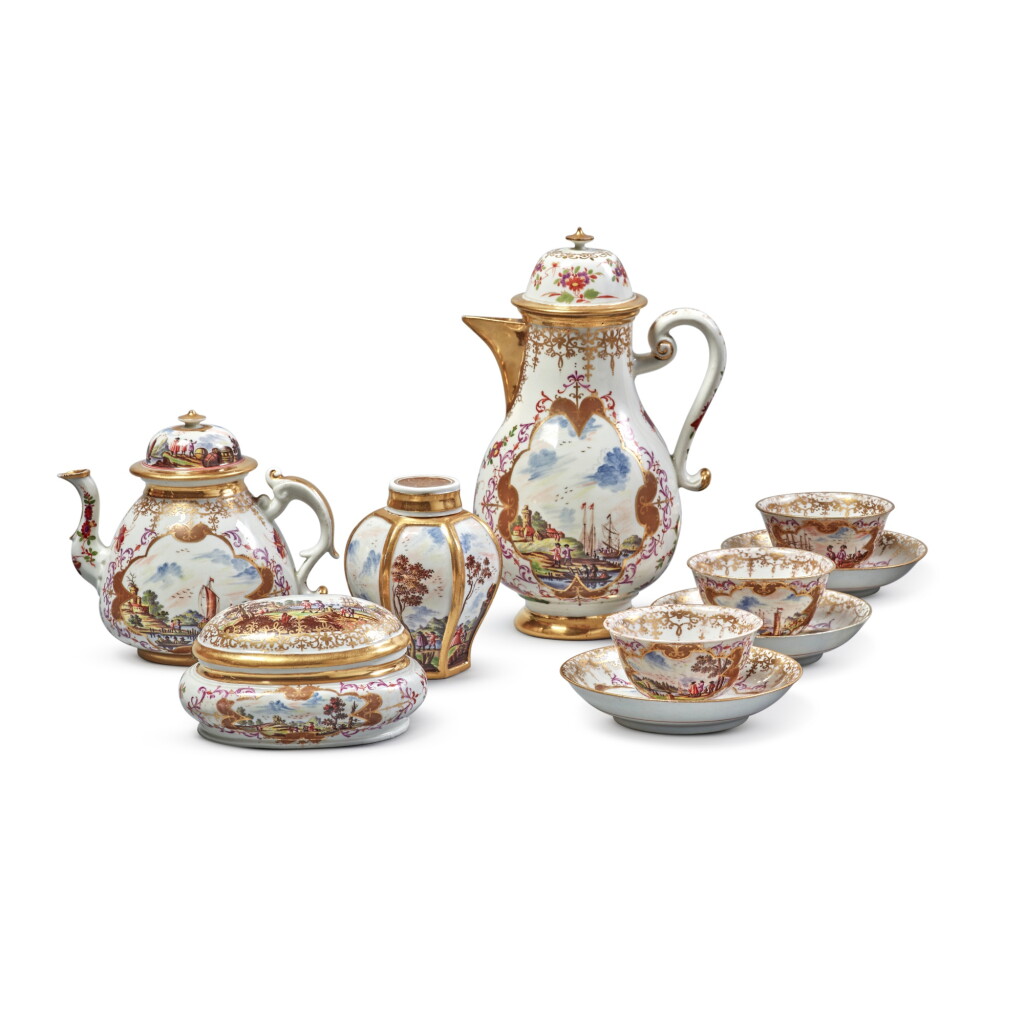 View full screen - View 1 of Lot 42. A Meissen Tea and Coffee Service, Circa 1725.