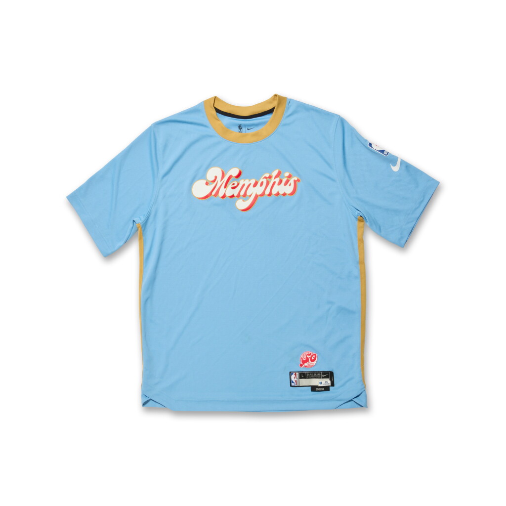 View full screen - View 1 of Lot 137. GG Jackson II Memphis Grizzlies 2024-25 Game Worn City Edition Warmup Set .