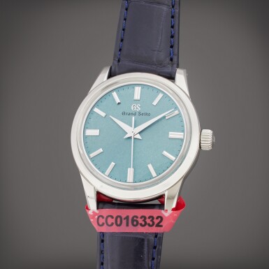 View full screen - View 1 of Lot 615. Reference SBGW277 Elegance ‘Genbi Valley’ | A limited edition stainless steel wristwatch, Circa 2021.