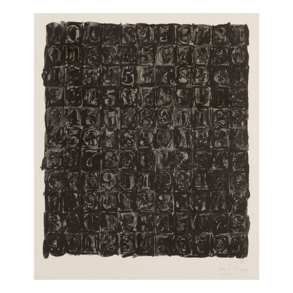 View full screen - View 1 of Lot 28. JASPER JOHNS | NUMBERS (ULAE 33).