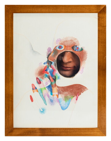 View full screen - View 1 of Lot 501. Face Behind a Mask.