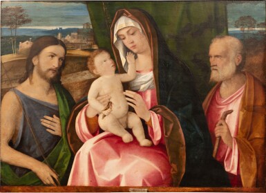 View full screen - View 1 of Lot 9. Virgin and Child | Vierge à l'Enfant.