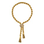 Gold and Diamond Necklace-Bracelet Combination