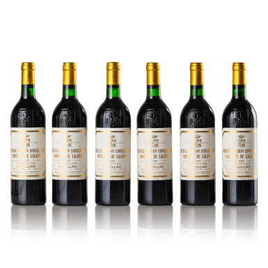 View full screen - View 1 of Lot 159. Château Pichon Longueville, Lalande 1989 (12 BT).