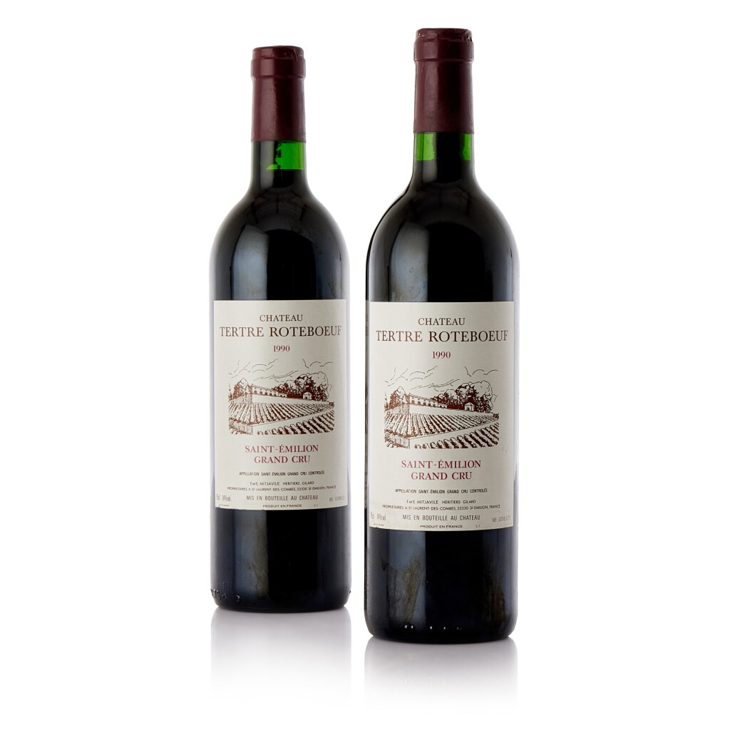 View full screen - View 1 of Lot 6380. Château Le Tertre Rôteboeuf 1990 (12 BT).