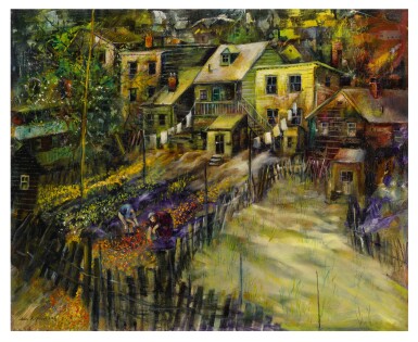 View full screen - View 1 of Lot 26. JOHN R. GRABACH | BACKYARD SPRING.