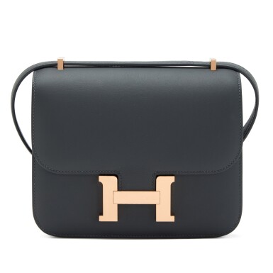 View full screen - View 1 of Lot 4. Ardoise Swift Constance 18 Rose Gold Hardware, 2024.