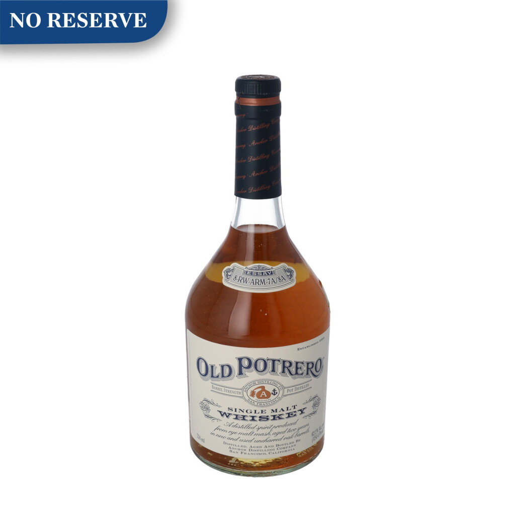 View full screen - View 1 of Lot 215. Old Potrero 2 Year Old Rye 124 proof NV (1 BT75).