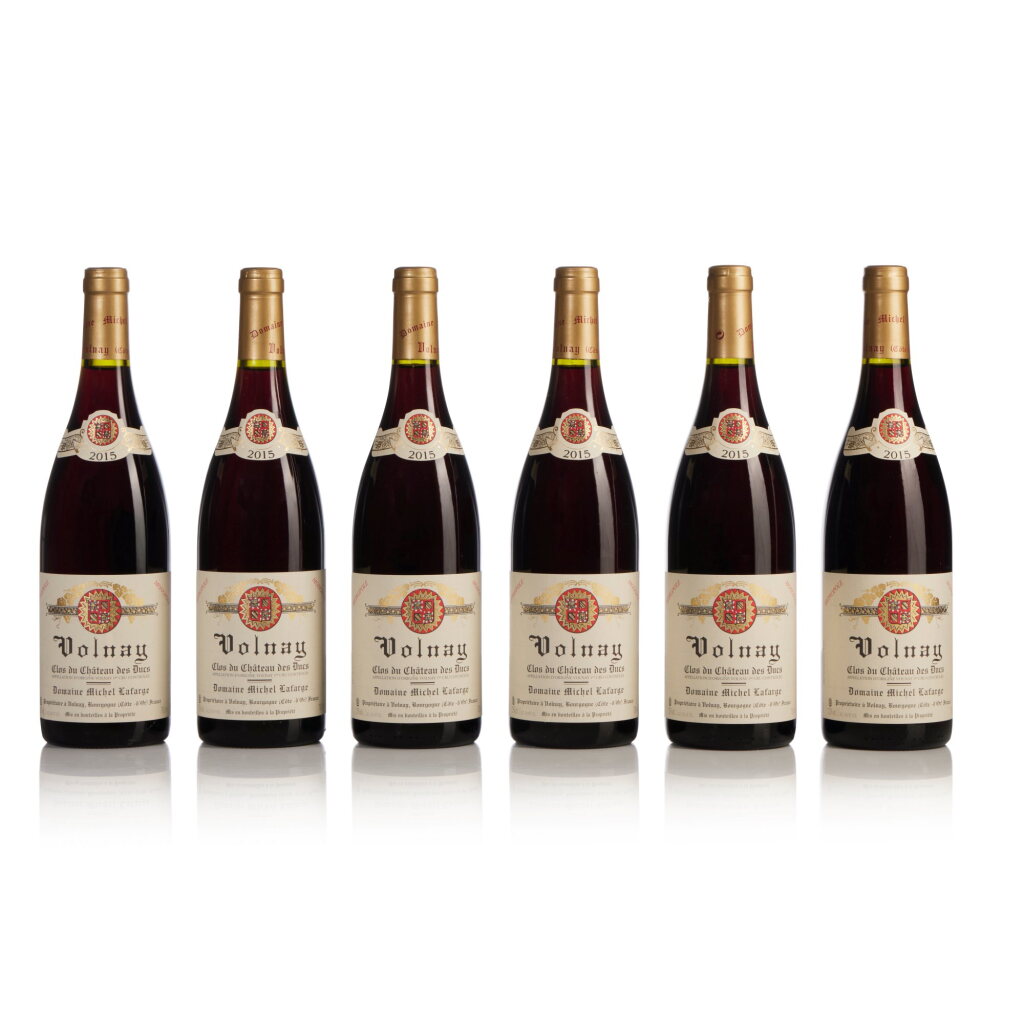View full screen - View 1 of Lot 196. Volnay, Clos du Château des Ducs 2015 Michel Lafarge (6 BT).