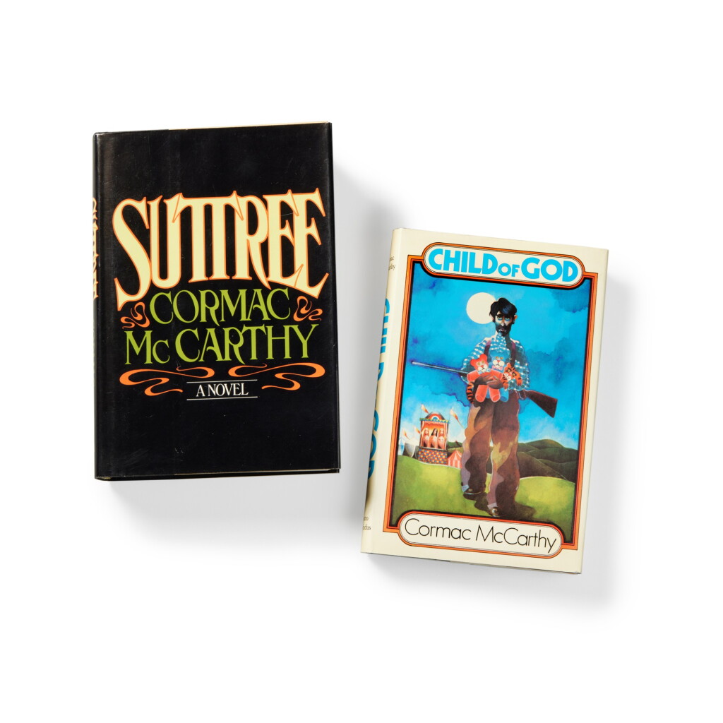View full screen - View 1 of Lot 103. McCarthy, Cormac | First editions of Child of God and Suttree.
